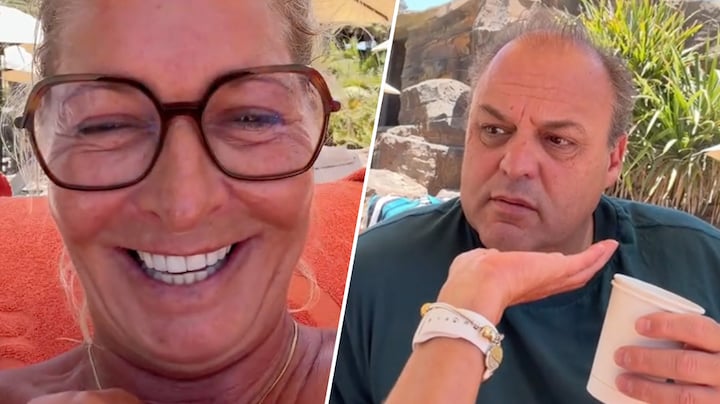 Mariska Bauer haalt dolle grap uit met Frans Bauer: 'Vind je dat grappig?'