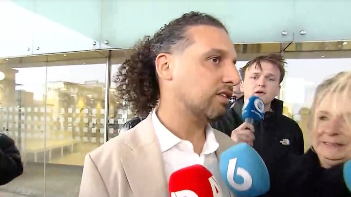 Ali B weigert pers te woord te staan na eerste zittingsdag in hoger beroep: 'Laat me erlangs'