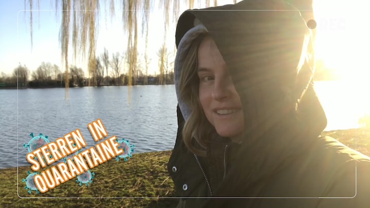 Sterren in Quarantaine: Fatima trekt erop uit met haar hondje