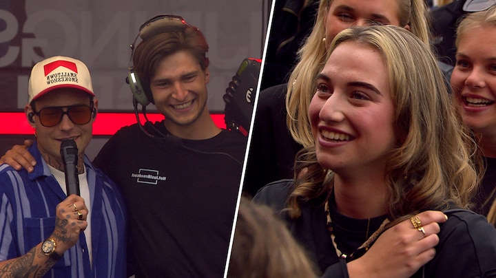 Douwe Bob speelt voor Cupido en regelt date voor cameraman op Bevrijdingsfestival Groningen
