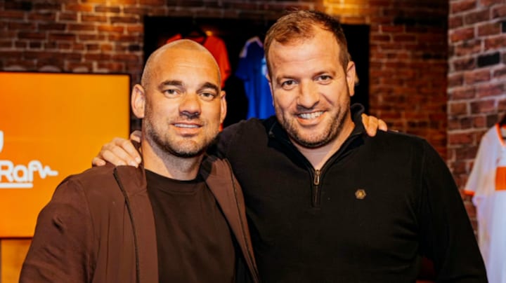 Zoons Wesley Sneijder en Rafael van der Vaart zijn bevriend: 'Ze hebben veel meegemaakt'