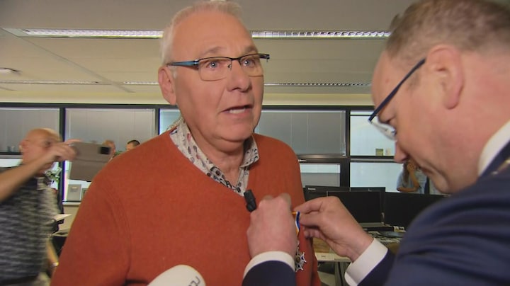Jan de Hoop krijgt lintje