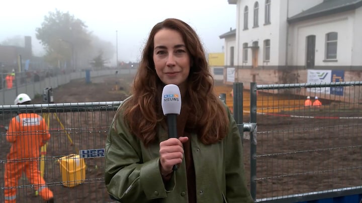 In een spectaculair slakkengangetje verplaatst Vught vandaag het station
