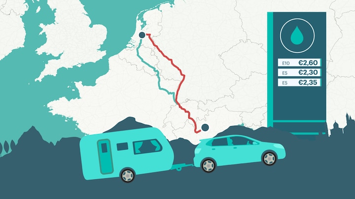 Dure benzine, toch op autovakantie: zo bespaar je honderden euro's