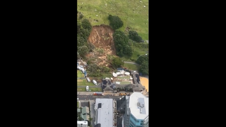 Meerdere vermisten na aardverschuiving op camping Nieuw-Zeeland