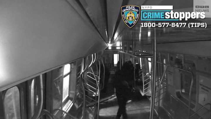 Bekijk: jongeren gaan er in New York vandoor met metro