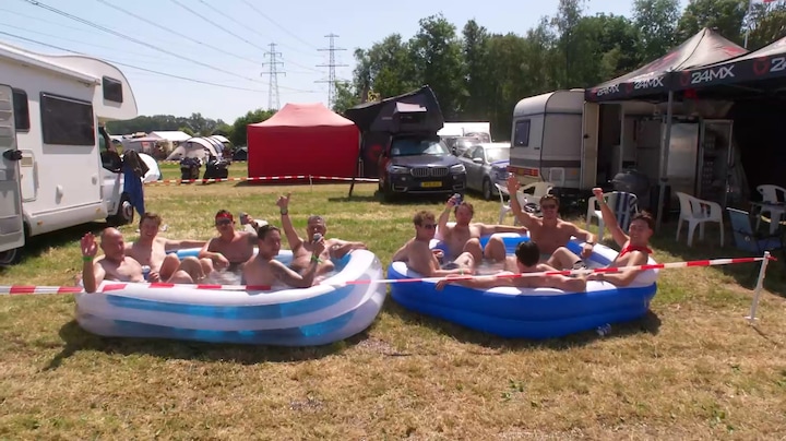 Hitte kan pret niet drukken bij TT Assen