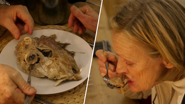 Thérèse 'geniet' van vers lamshoofd in Winter Vol Liefde: 'Lust alles'