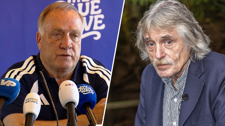 Dick Advocaat zit niet te wachten op excuses van Johan Derksen: 'Dat is nu een beetje laat'