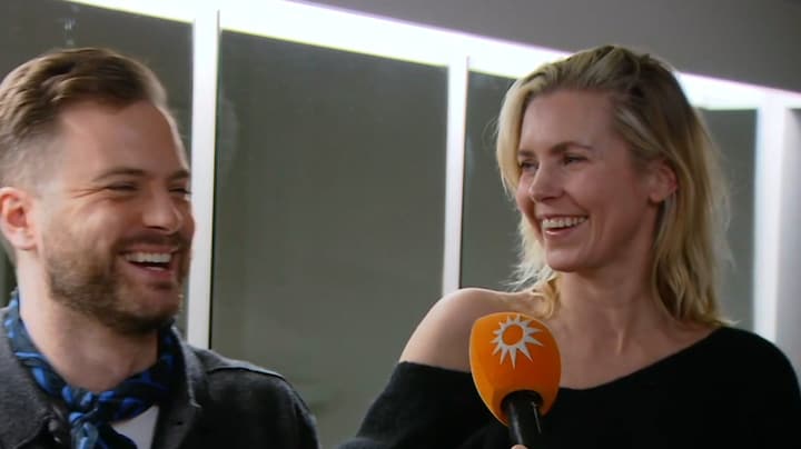 Jim en Bettina voelen spanning voor première: ‘Geen tijd om elkaar