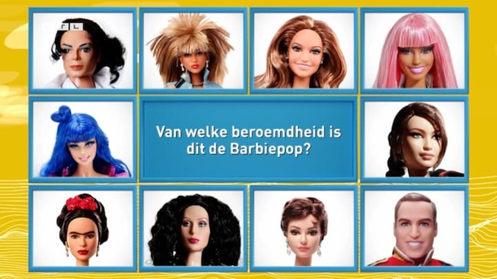 Herken jij van welke beroemdheid deze barbiepop is?