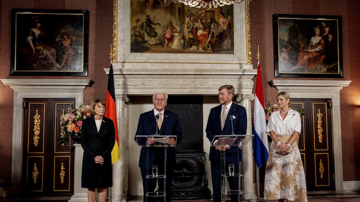 Duitse bondspresident plaagt koning Willem-Alexander met voe