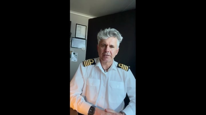 Kapitein Hondius spreekt lovende woorden voor crew en passagiers