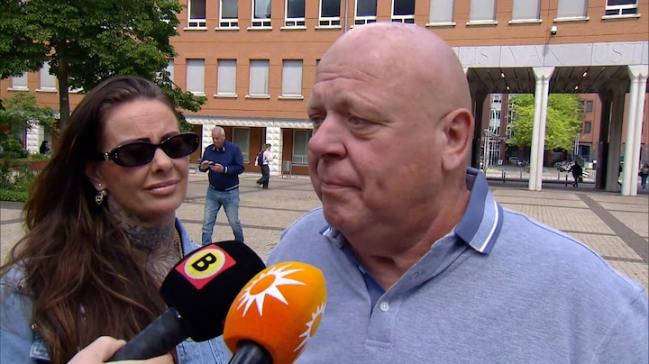 Peter Gillis verschijnt vol vertrouwen bij de rechtbank