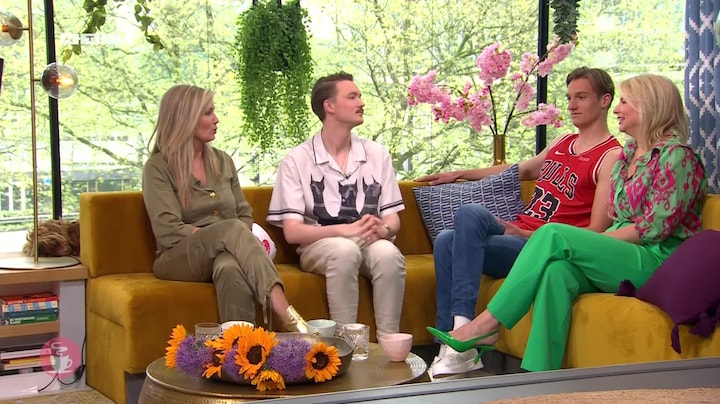 Bram Krikke en Pieter Valley werken samen aan hun nummer 1-hit