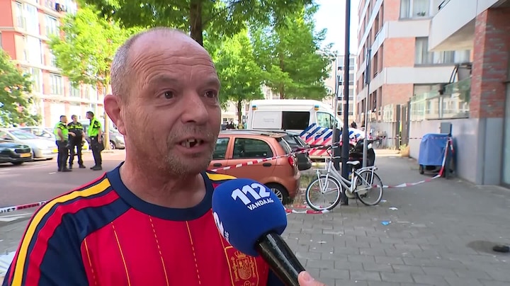 Henk ziet vanaf zijn balkon plofkrakers crashen in Amsterdam: 'M'n hartje ging harder kloppen'