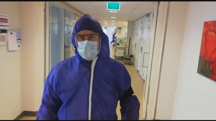 Ic-arts Marco na dienst van 24 uur: 'Het is heftig, de patiënten zijn relatief jong'