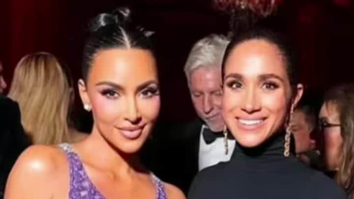 Kim Kardashian verwijdert foto's met prins Harry en Meghan: 'Zit hem in de weg'