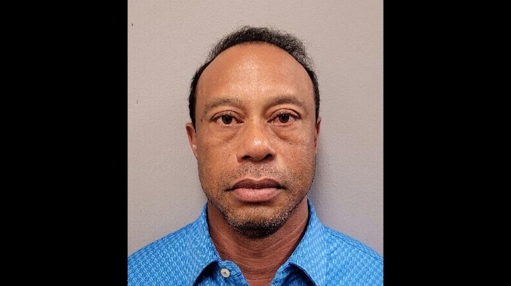 Golfer Tiger Woods weer vrijgelaten uit gevangenis na crash