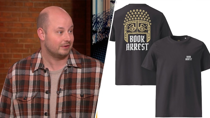 Daders kunstroof verschijnen in eigen merchandise bij rechtszaak: 'Toch wel een stunt'