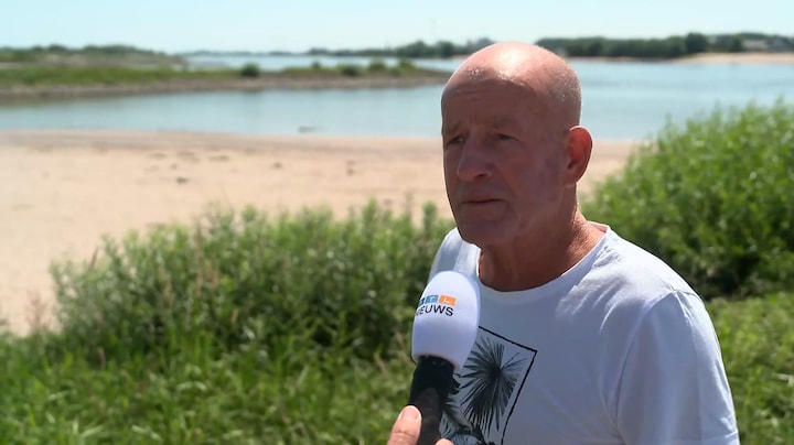 Ooggetuige over verdrinking vrouw in Waal: 'Wij waren te laat'