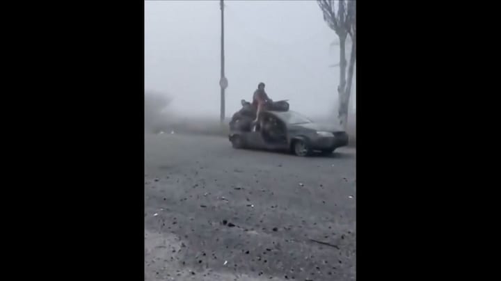 In beeld: Oekraïners kunnen stad Pokrovsk door dichte mist nauwelijks verdedigen tegen Russen