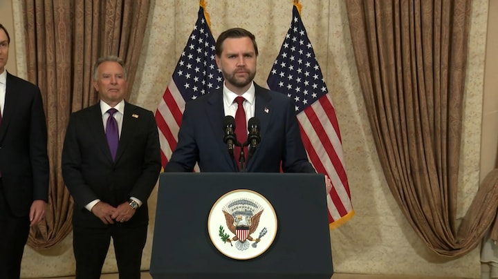 Vicepresident Vance na klappen onderhandelingen: 'Slecht voor Iran'