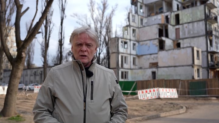 Droneaanval laat Oekraïners dakloos achter: 'We voelen ons vergeten'