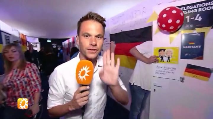 Aran geeft een kijkje achter de schermen bij het Eurovisiesongfestival