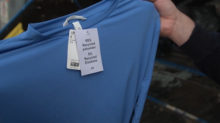 Shirt gemaakt van gerecycled polyester: 'Geen recycling maar downcycling'