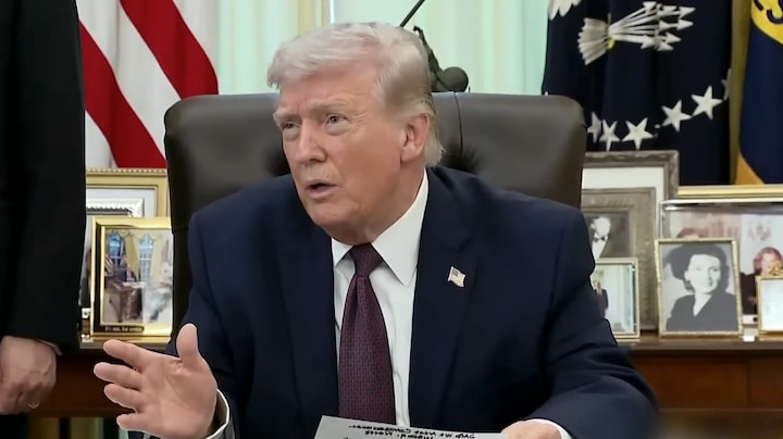 Donald Trump onder vuur door peperdure verbouwing Witte Huis: 'Wanstaltige constructie'