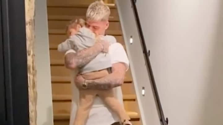 Schattig: Dochter Monica Geuze herenigd met vader Lars Veldwijk