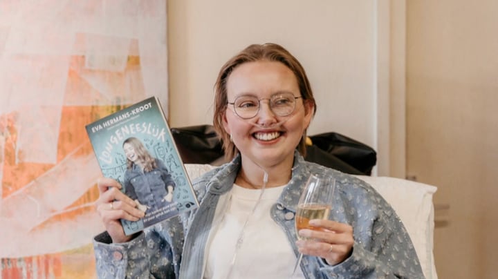 Boeklancering ongeneeslijk zieke Eva uit Over Mijn Lijk vervroegd