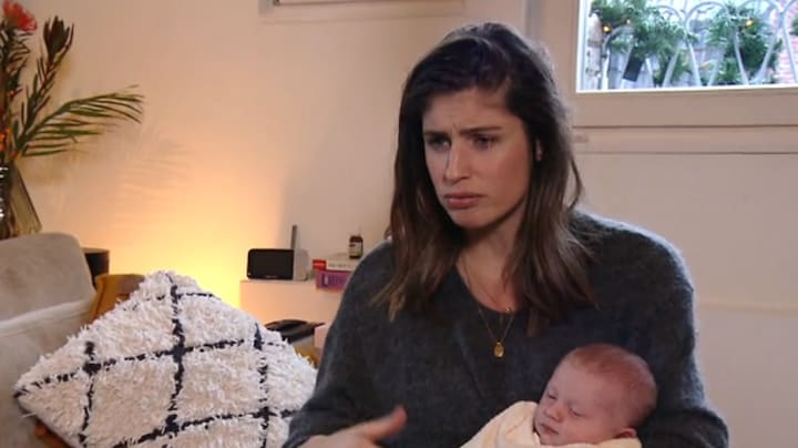 Marieke Elsinga last van 'zware kut' na wandeling met baby Jip