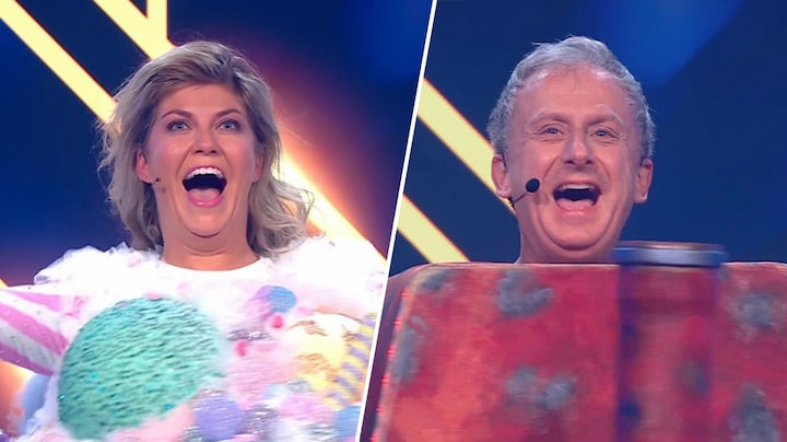 Pauline Wingelaar en Jeroen Snel blikken terug op exit in The Masked Singer: 'Was heel gek'
