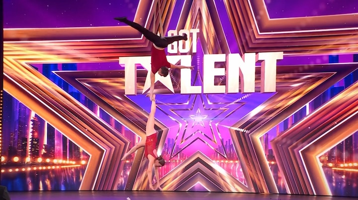 Wolk vertelt liefdesverhaal hoog in de lucht bij Got Talent