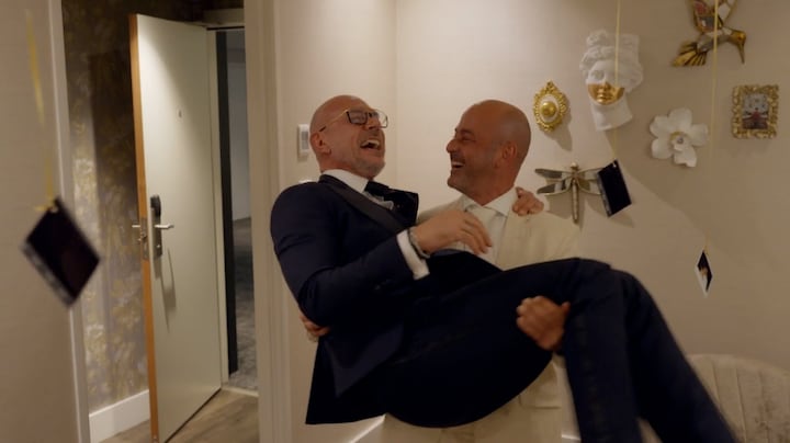 Ferenc en Domenik hotel de botel na eerste moment samen in Married at First Sight: 'Ik zeg jij of ik'