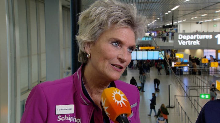 Cast Schiphol Airport onder de indruk van Josée tijdens protest: 'Heel kortdaad'