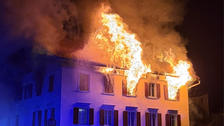 Vijf vermisten na brand in Zwitsers restaurant