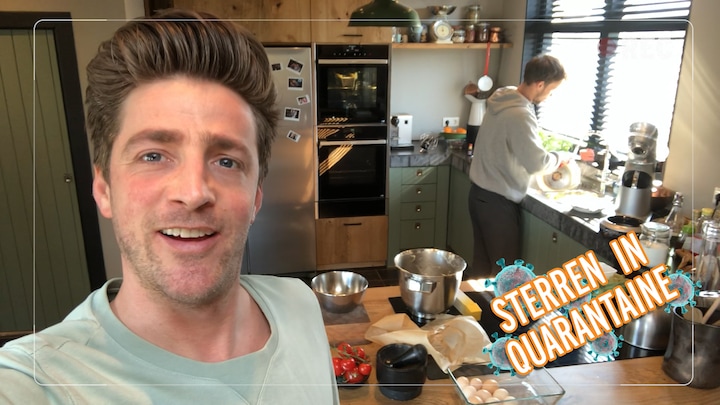 Sterren in Quarantaine: Hugo Kennis bouwt eigen kookstudio aan huis