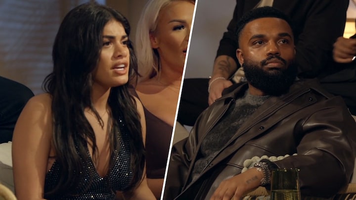 Maria valt backstage uit naar Shaquille bij reünie Paradise Hotel: 'Moet nog de hele avond met jou'