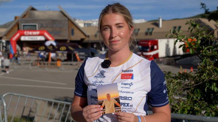 Floor loopt Alpe d'HuZes voor overleden vader: 'Hij had wel mee willen lopen'