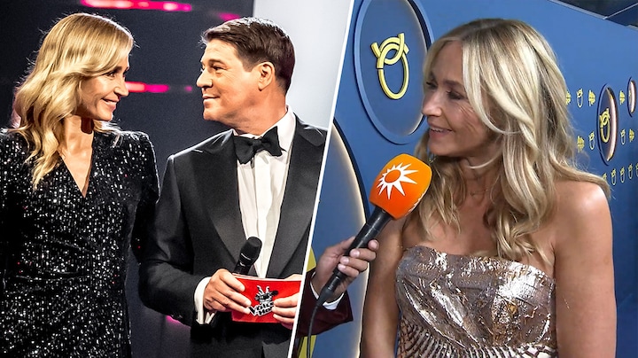 Wendy van Dijk bewondert vakmanschap Martijn Krabbé: 'Hij is het perfecte plaatje'