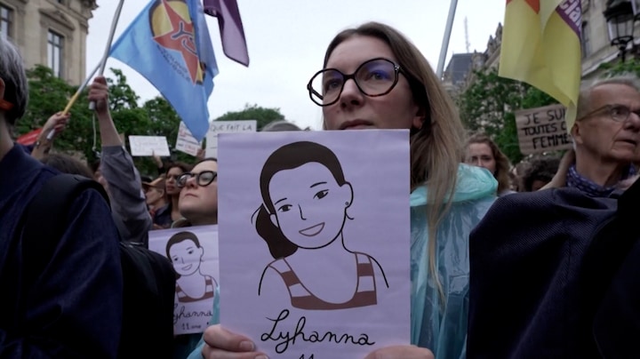 Moord op Lyhanna (11) maakt Fransen woedend, massa