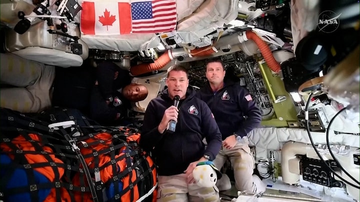 Astronauten geven update vanuit ruimte 'Geweldige dingen gezien'