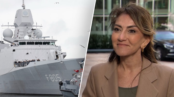 Yeşilgöz over duur bezoek aan Evertsen: 'Er is nog geen easyJet dat op een vliegdekschip landt'