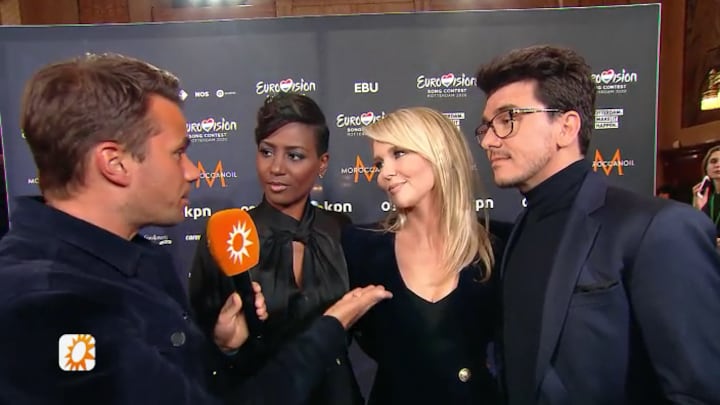 Aran over songfestivalloting: Chantal Janzen nam echt de leiding