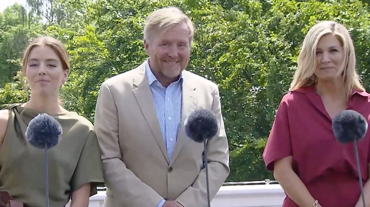 Koningin Máxima grijpt in bij vraag over vermeend liefdesleven Alexia en Antoon: 'Dat is privé'