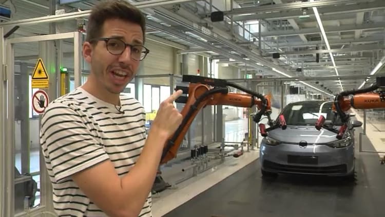 Andreas bezoekt de Volkswagen ID-fabriek