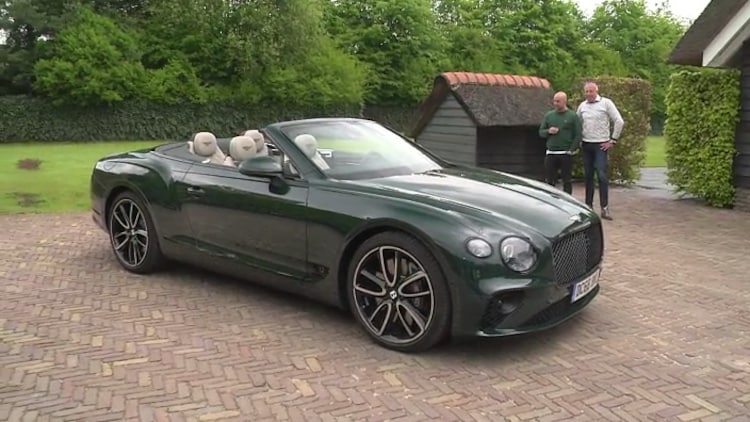 Cruisen in de Bentley Continental GT Convertible